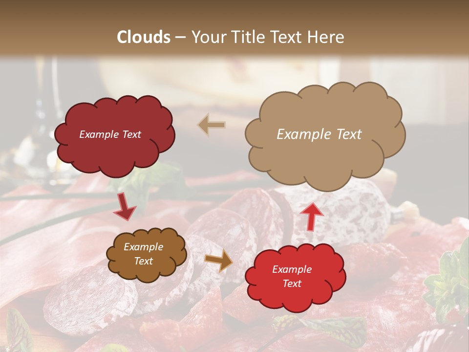 Pepper Ham Delicious PowerPoint Template