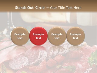 Pepper Ham Delicious PowerPoint Template