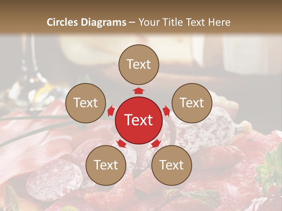 Pepper Ham Delicious PowerPoint Template