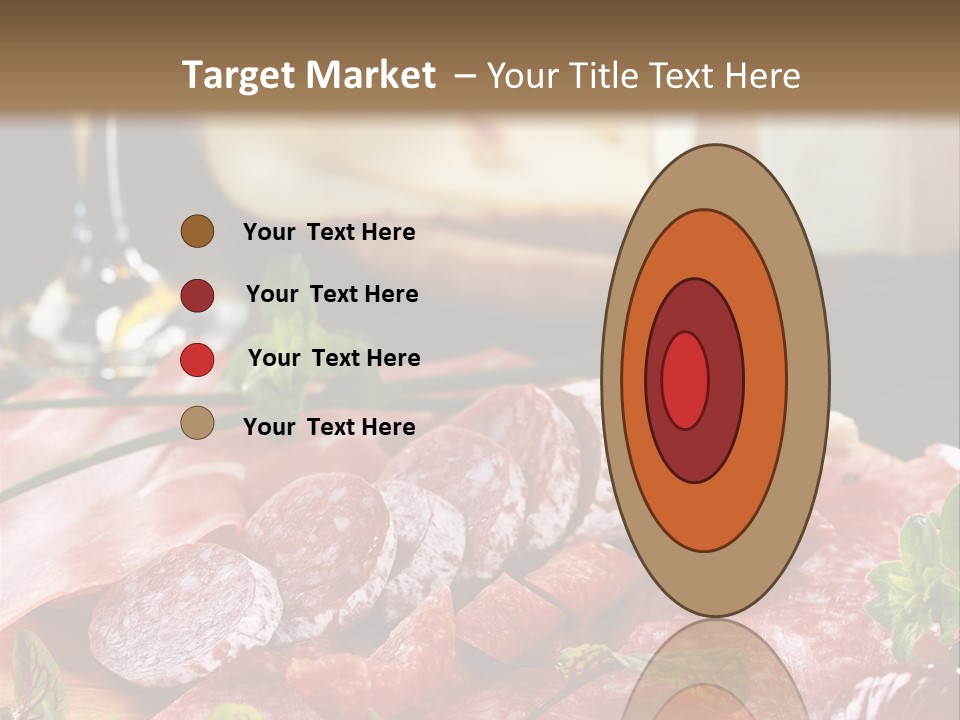 Pepper Ham Delicious PowerPoint Template