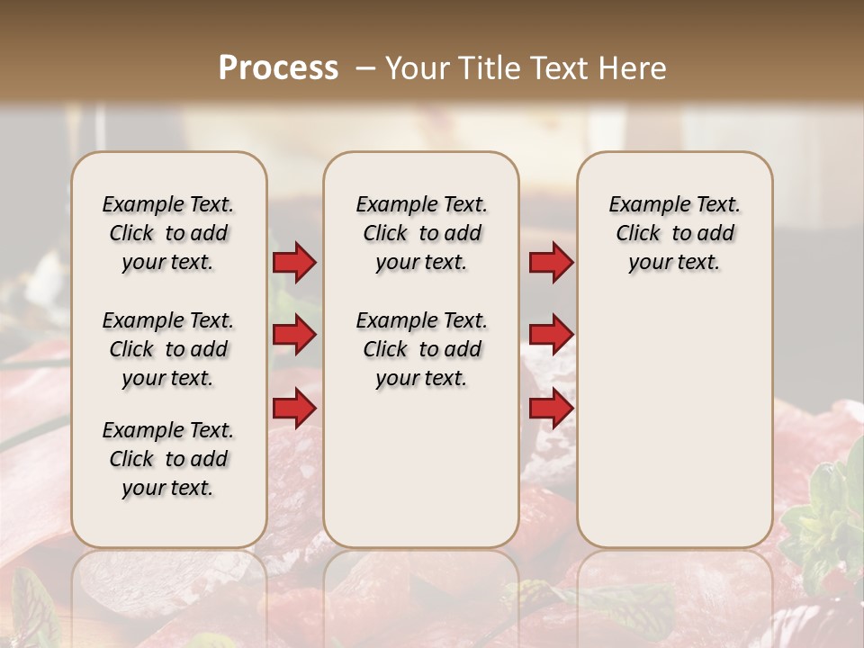 Pepper Ham Delicious PowerPoint Template