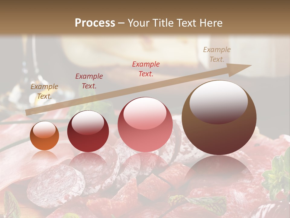 Pepper Ham Delicious PowerPoint Template