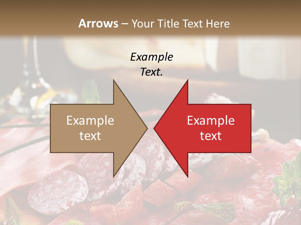 Pepper Ham Delicious PowerPoint Template