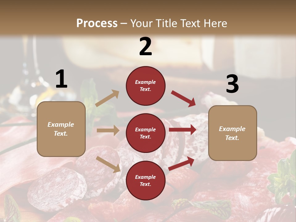 Pepper Ham Delicious PowerPoint Template