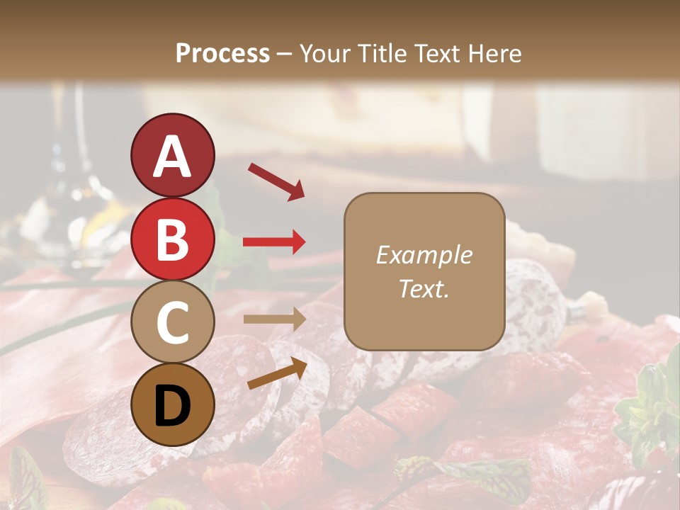 Pepper Ham Delicious PowerPoint Template