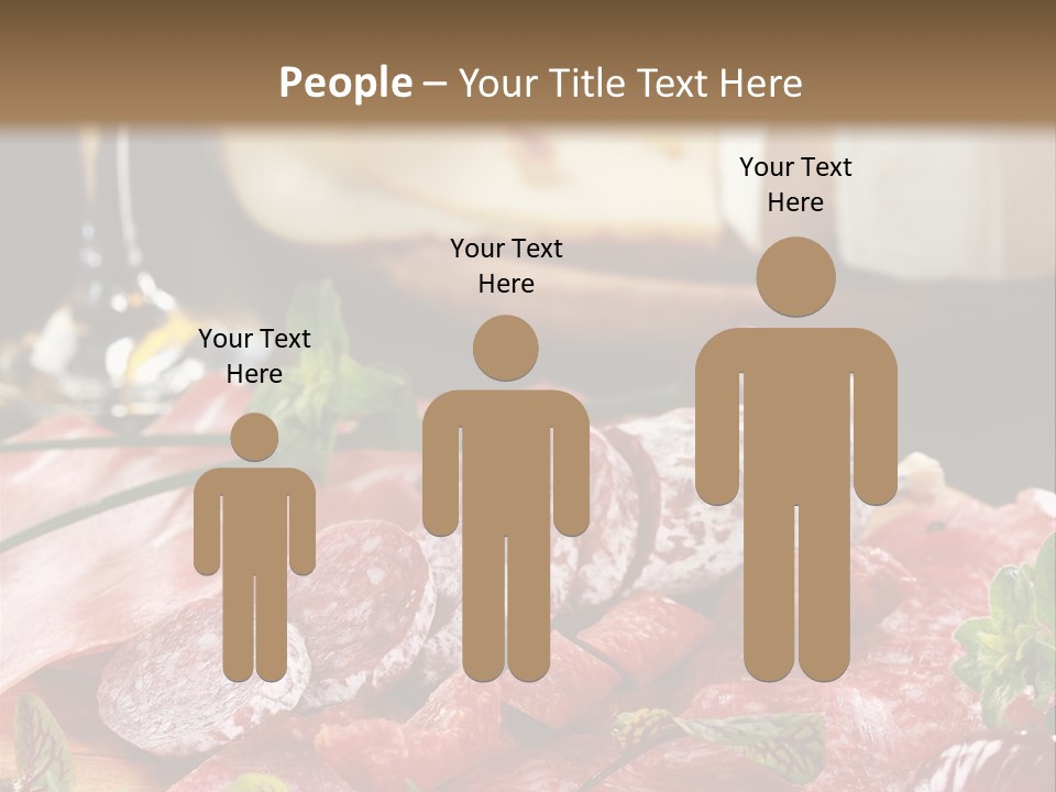 Pepper Ham Delicious PowerPoint Template