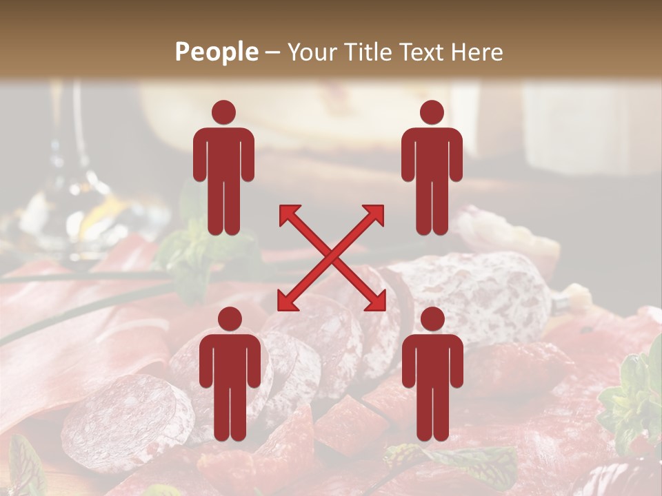 Pepper Ham Delicious PowerPoint Template