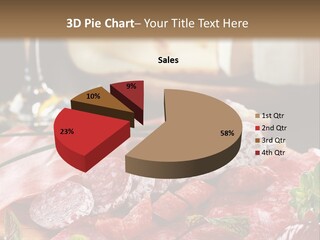 Pepper Ham Delicious PowerPoint Template
