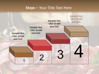 Pepper Ham Delicious PowerPoint Template