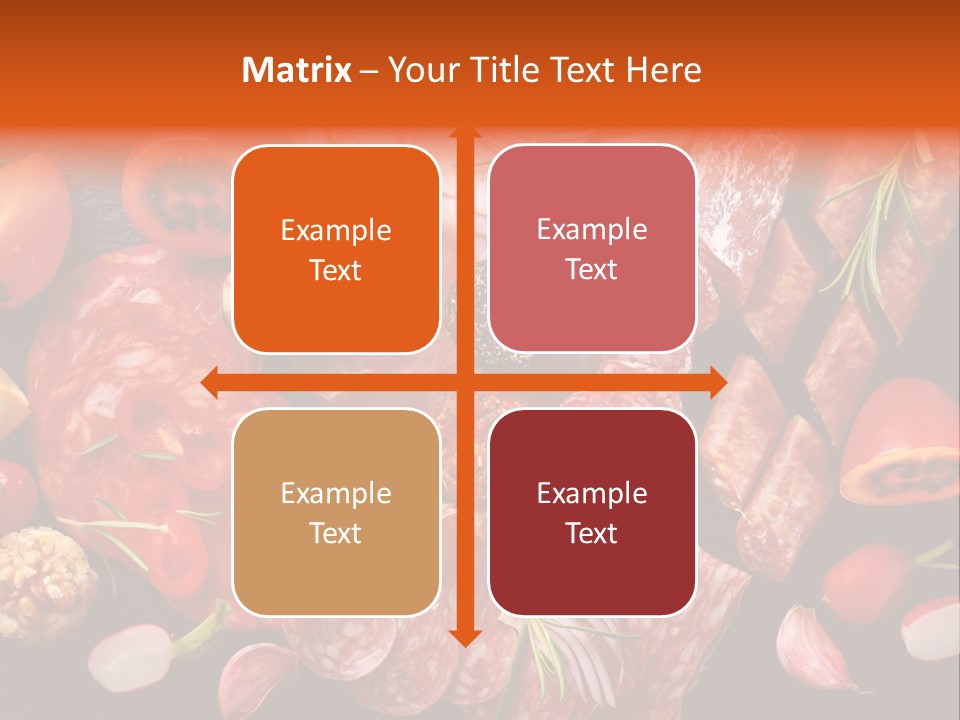 Dinner Italian Antipasto PowerPoint Template