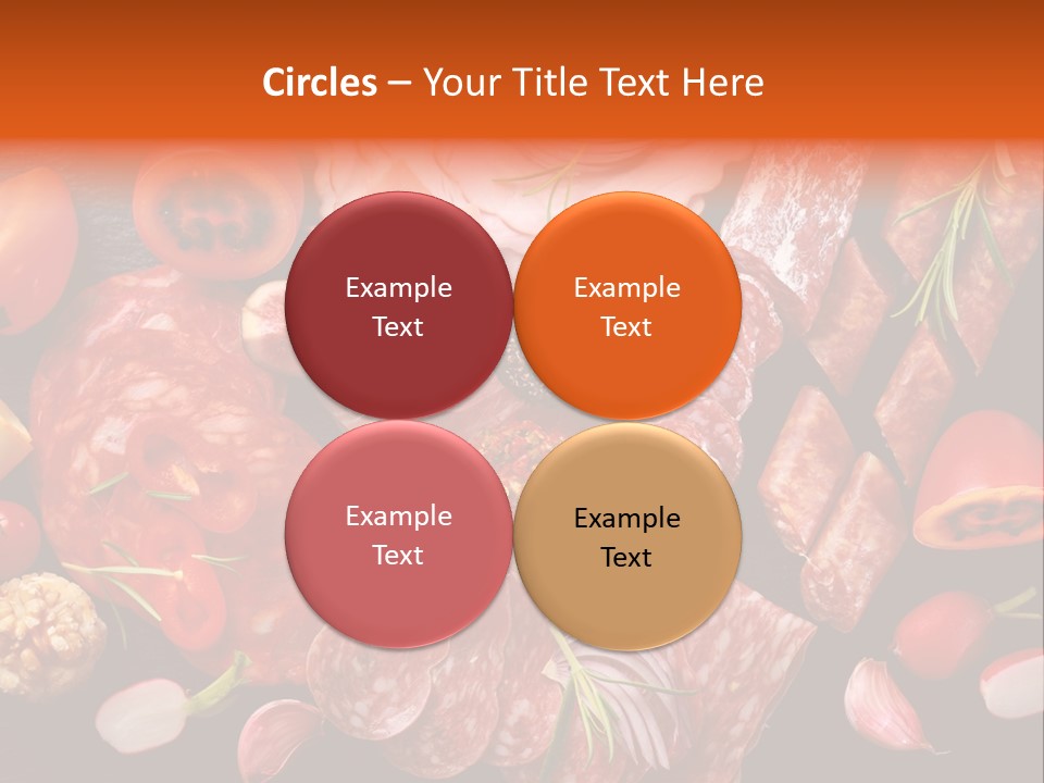 Dinner Italian Antipasto PowerPoint Template