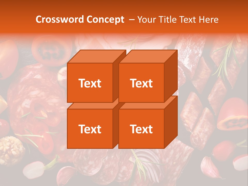 Dinner Italian Antipasto PowerPoint Template