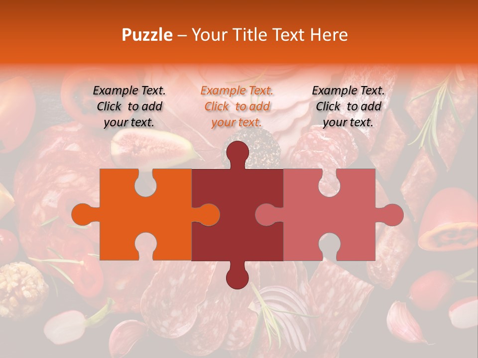 Dinner Italian Antipasto PowerPoint Template