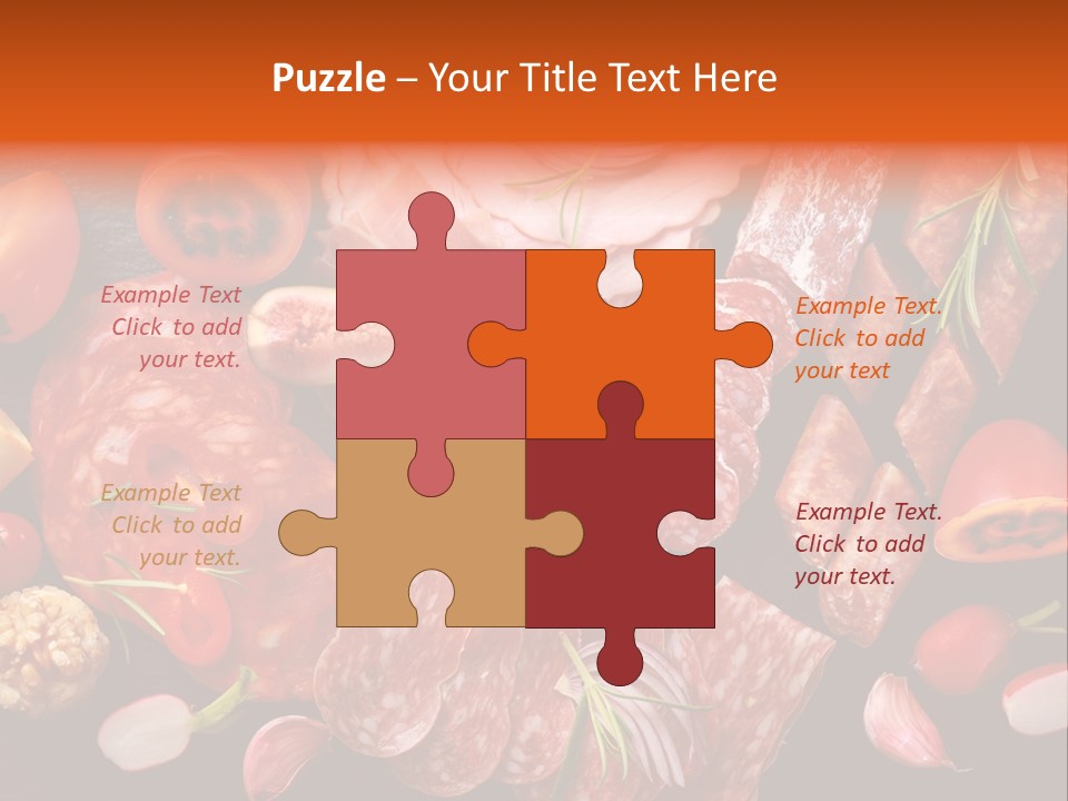 Dinner Italian Antipasto PowerPoint Template