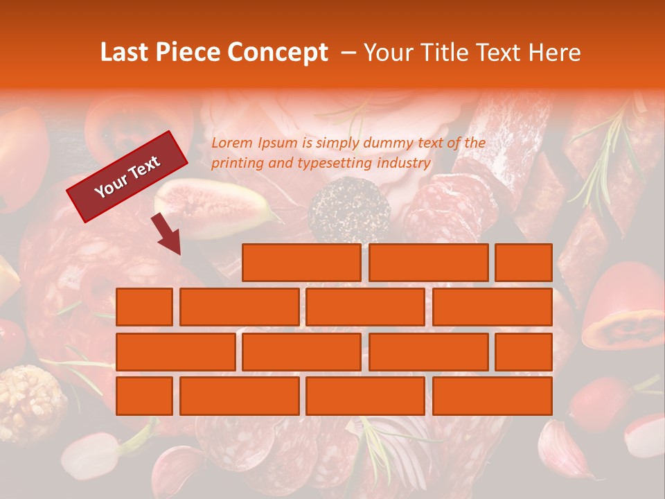Dinner Italian Antipasto PowerPoint Template