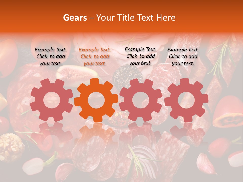 Dinner Italian Antipasto PowerPoint Template