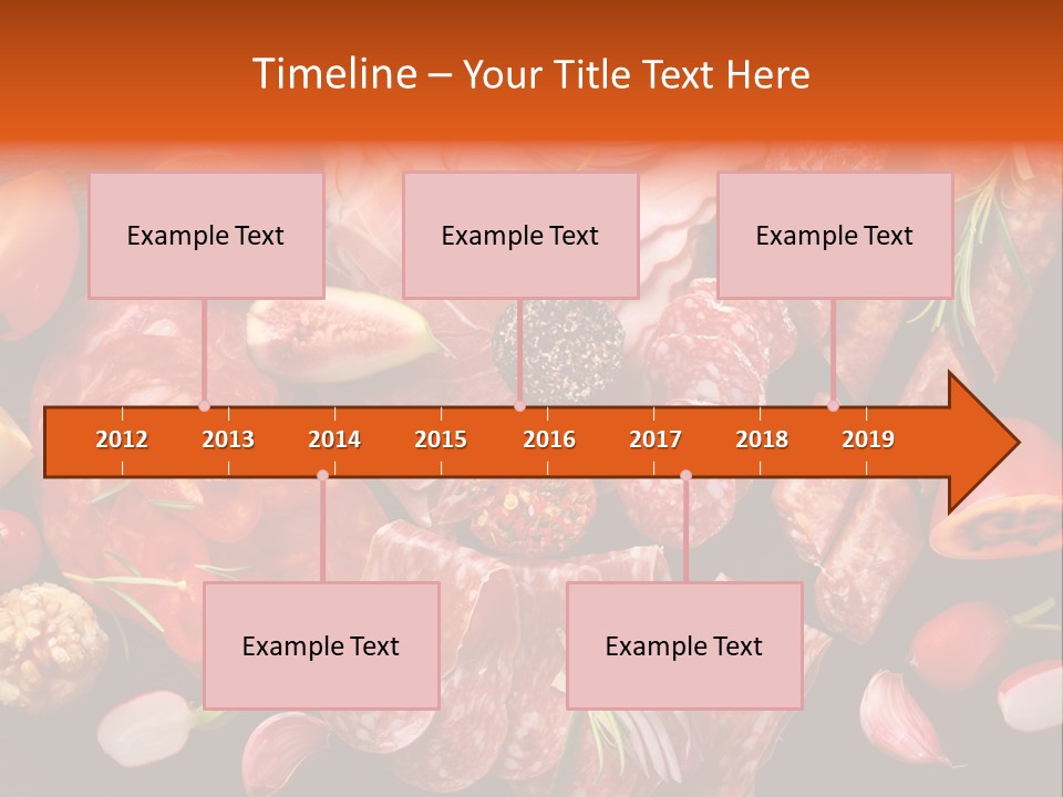 Dinner Italian Antipasto PowerPoint Template