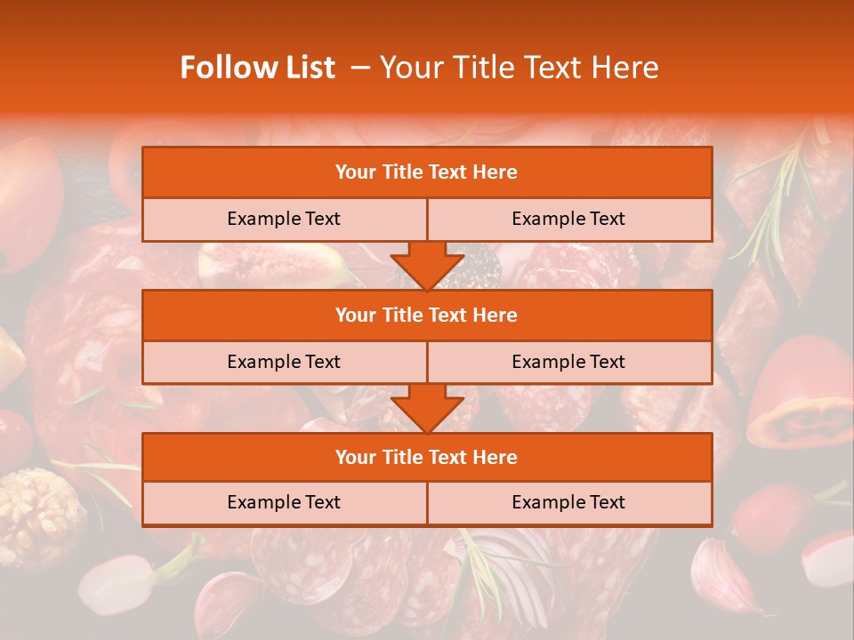 Dinner Italian Antipasto PowerPoint Template