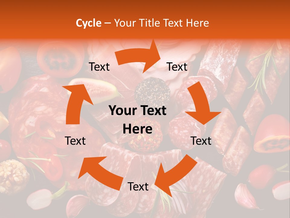 Dinner Italian Antipasto PowerPoint Template