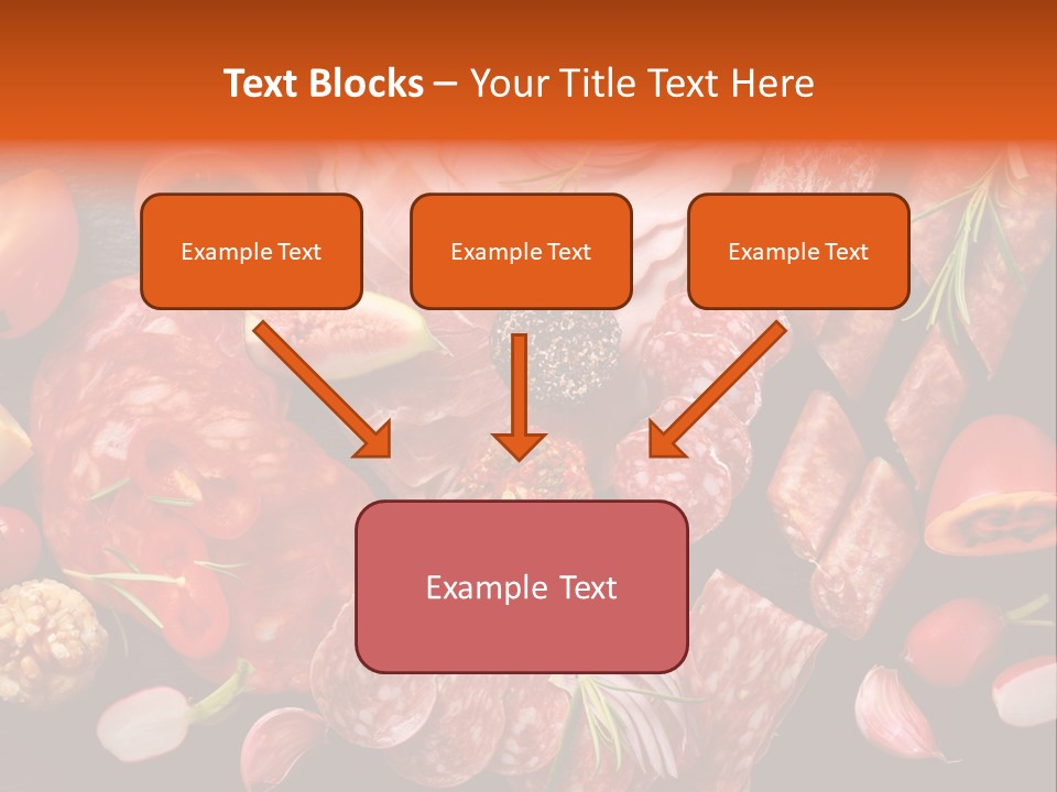 Dinner Italian Antipasto PowerPoint Template
