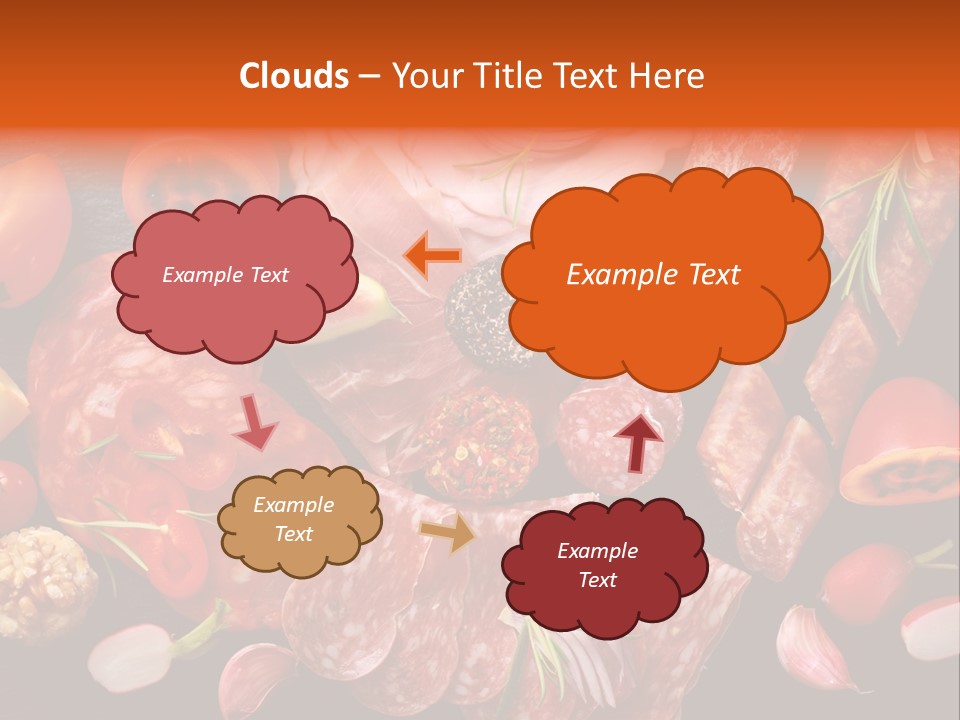 Dinner Italian Antipasto PowerPoint Template