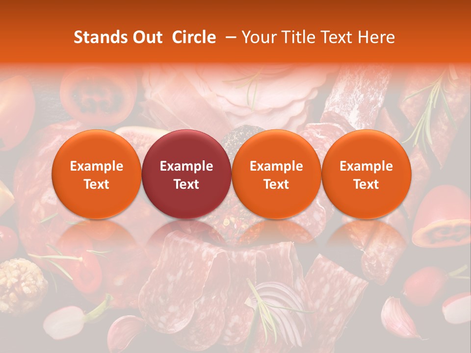 Dinner Italian Antipasto PowerPoint Template