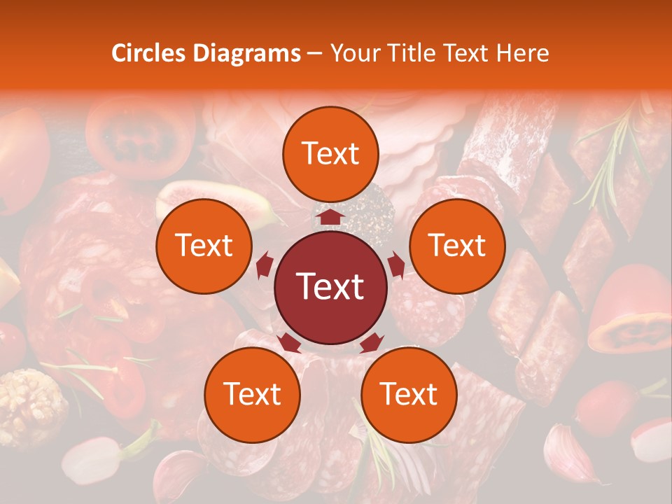 Dinner Italian Antipasto PowerPoint Template