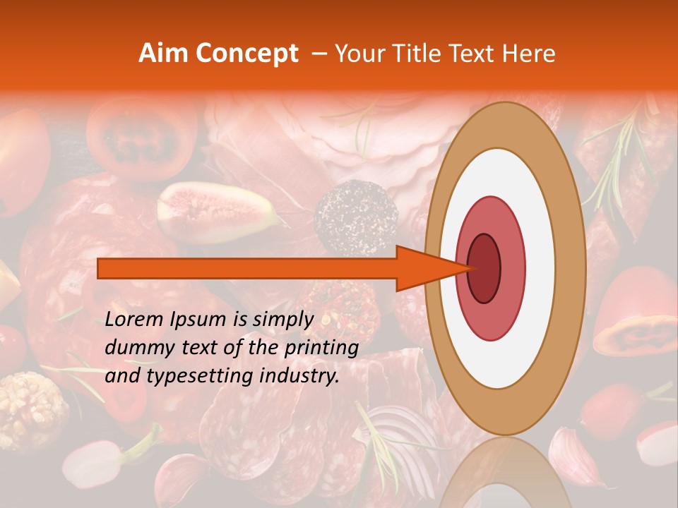 Dinner Italian Antipasto PowerPoint Template