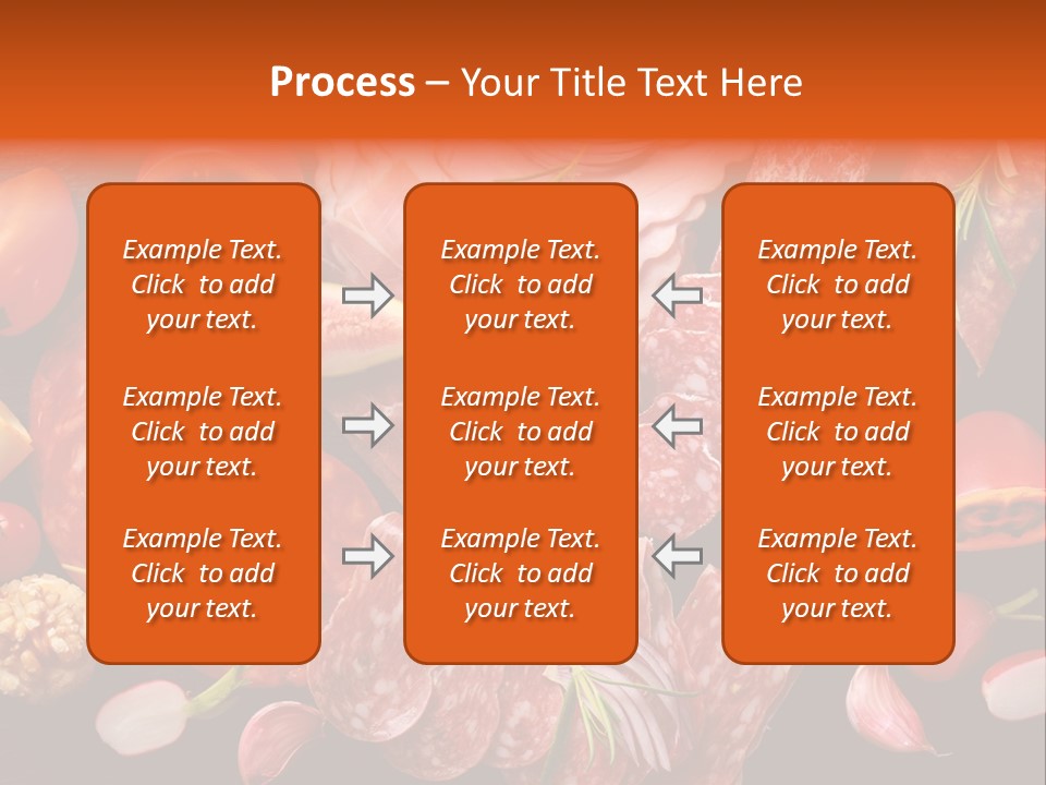 Dinner Italian Antipasto PowerPoint Template