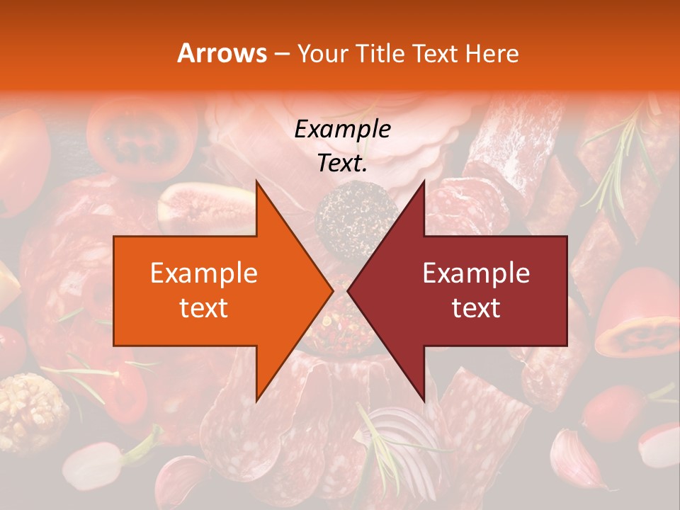 Dinner Italian Antipasto PowerPoint Template