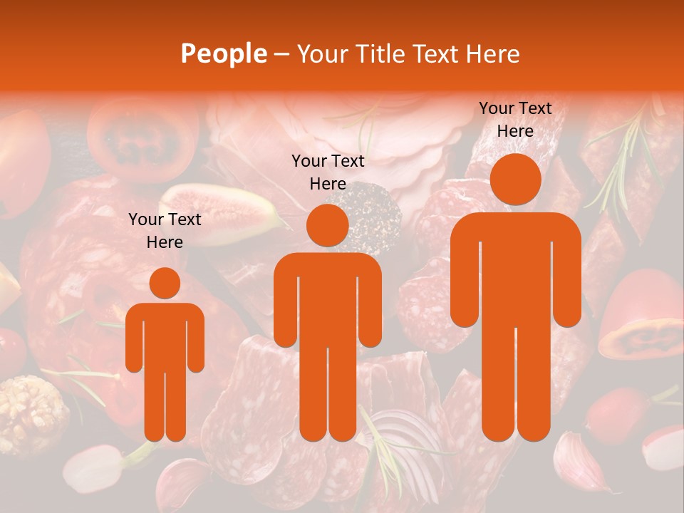 Dinner Italian Antipasto PowerPoint Template