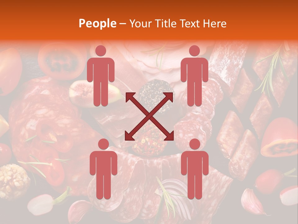 Dinner Italian Antipasto PowerPoint Template