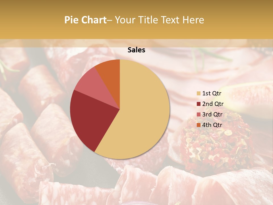 Antipasti Bacon Salami PowerPoint Template