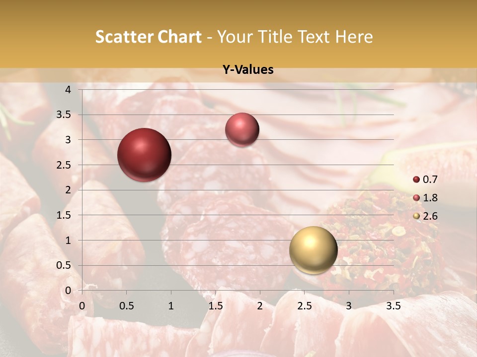 Antipasti Bacon Salami PowerPoint Template