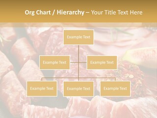 Antipasti Bacon Salami PowerPoint Template