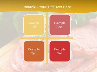 Slice Dinner Food PowerPoint Template