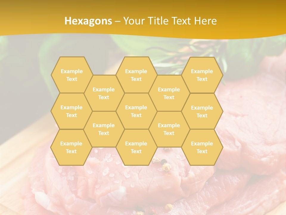 Slice Dinner Food PowerPoint Template