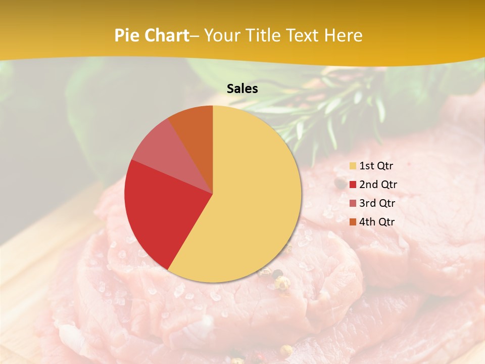 Slice Dinner Food PowerPoint Template
