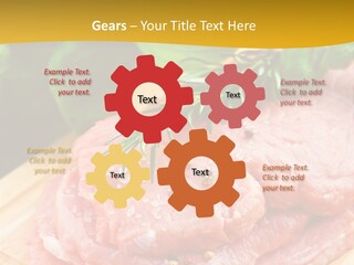 Slice Dinner Food PowerPoint Template
