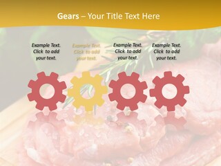 Slice Dinner Food PowerPoint Template