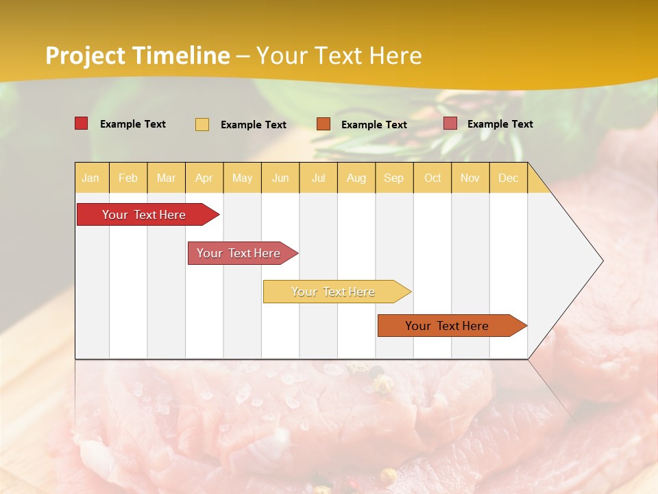Slice Dinner Food PowerPoint Template