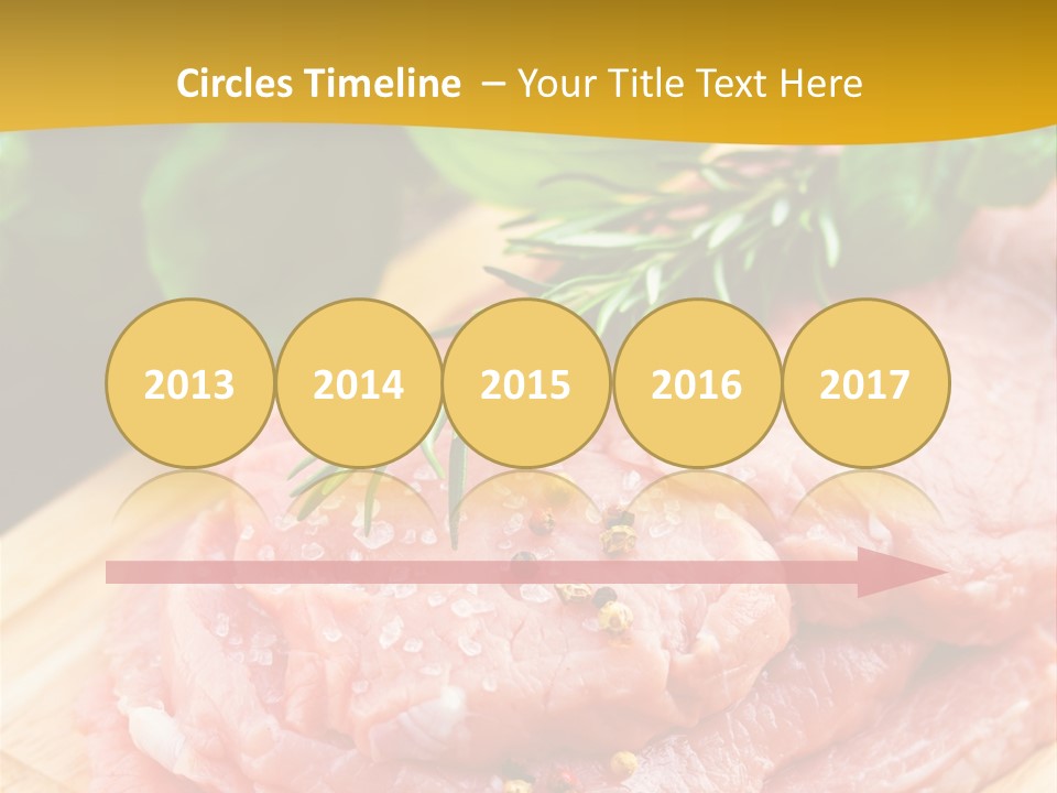 Slice Dinner Food PowerPoint Template