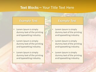 Slice Dinner Food PowerPoint Template