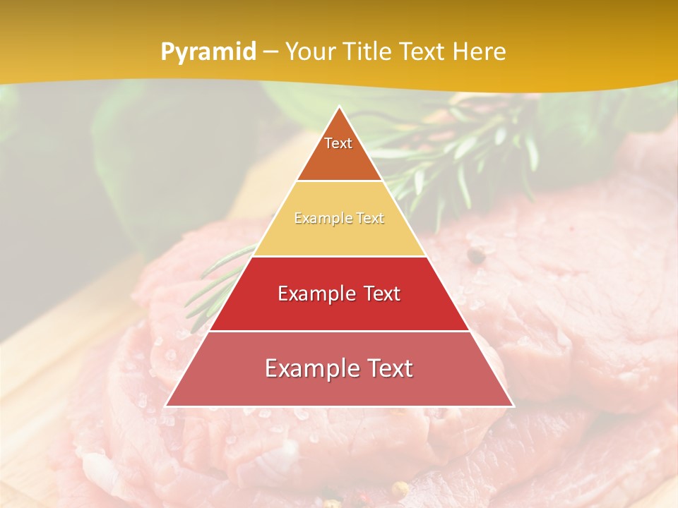 Slice Dinner Food PowerPoint Template