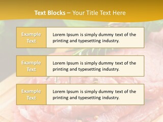 Slice Dinner Food PowerPoint Template