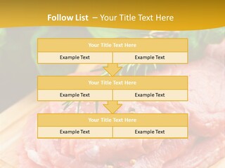 Slice Dinner Food PowerPoint Template
