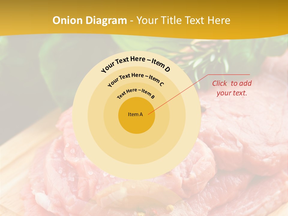 Slice Dinner Food PowerPoint Template