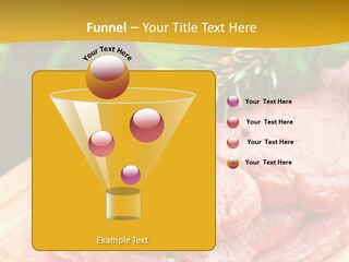 Slice Dinner Food PowerPoint Template