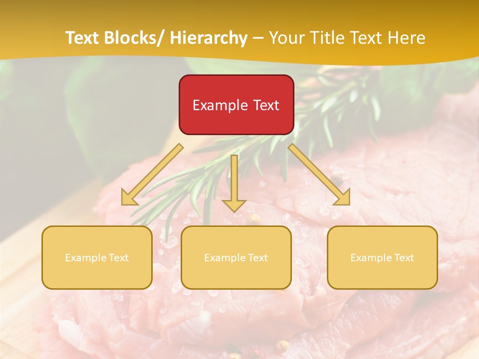 Slice Dinner Food PowerPoint Template