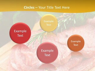 Slice Dinner Food PowerPoint Template